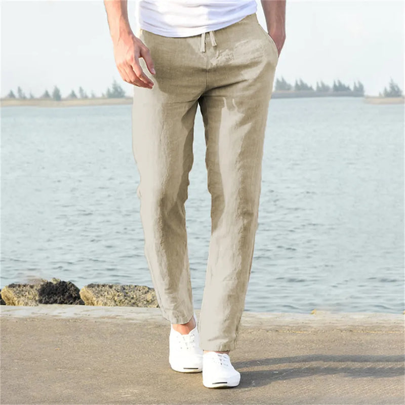 Calça de Linho Esporte Fino - Yatch