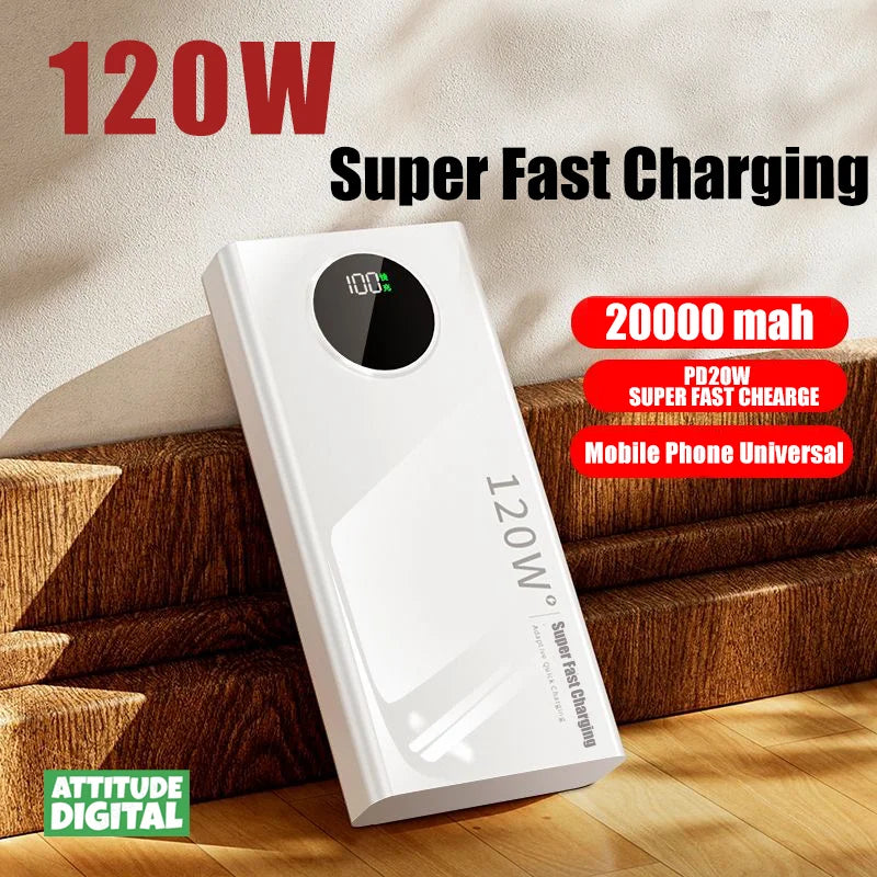 Power Bank Carga Rápida 20.000mAh