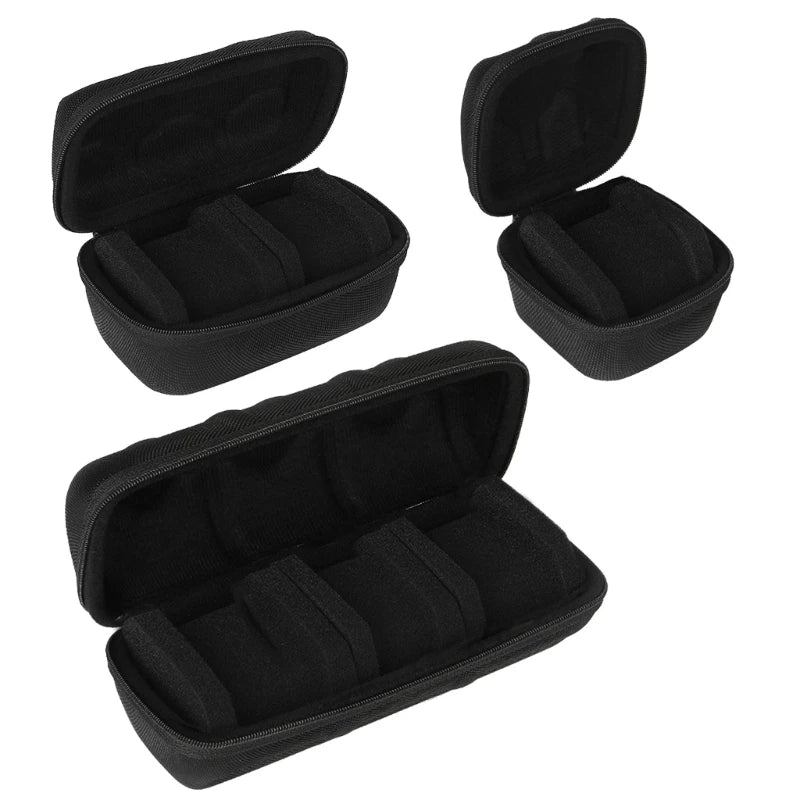 Case de Armazenamento para Viagem - Resistente com Zíper - 1, 2 ou 3 Slots