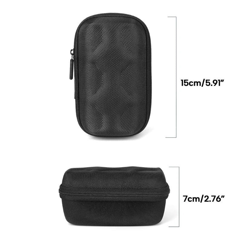 Case de Armazenamento para Viagem - Resistente com Zíper - 1, 2 ou 3 Slots