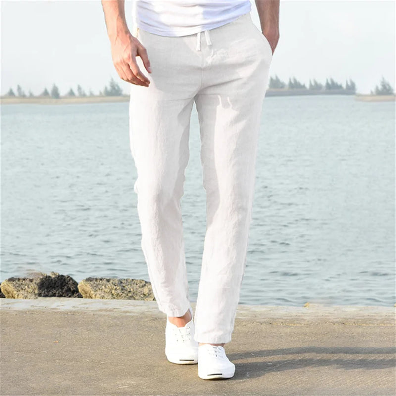 Calça de Linho Esporte Fino - Yatch